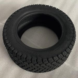 Turf-safe tyre for electric golf caddy
