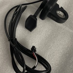 Throttle lever with wire for electric golf buggy