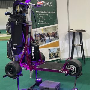 FliCart Ride-On Golf Caddy - Special Edition Candy Purple